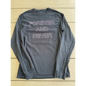Authentic Anti Social Social Club Forever And Never long Sleeve Tee Shirt Small